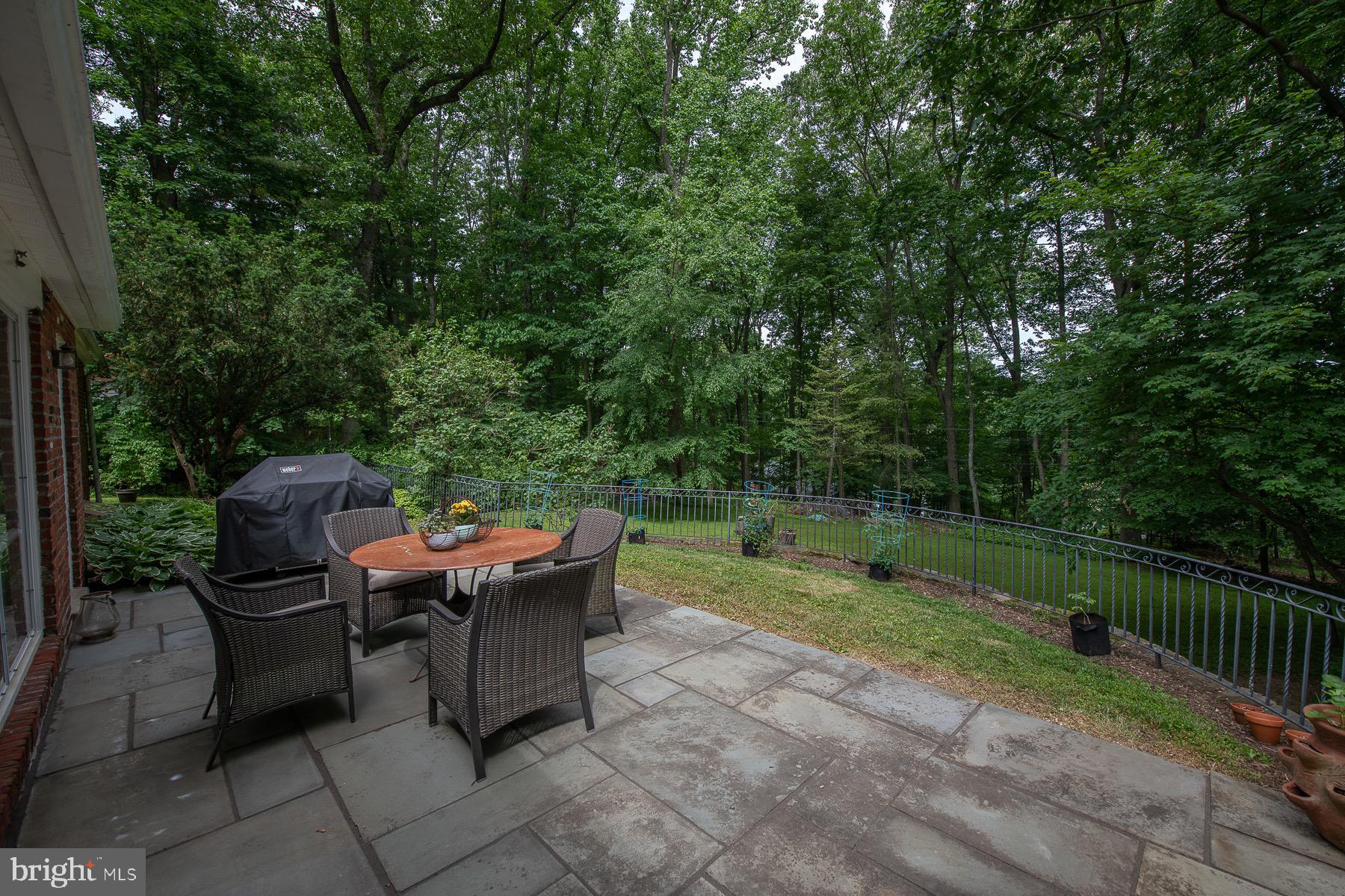 23 Northwoods Road Wayne, PA 19087 - Photo 61 of 62 Rear Terrace with view of yard