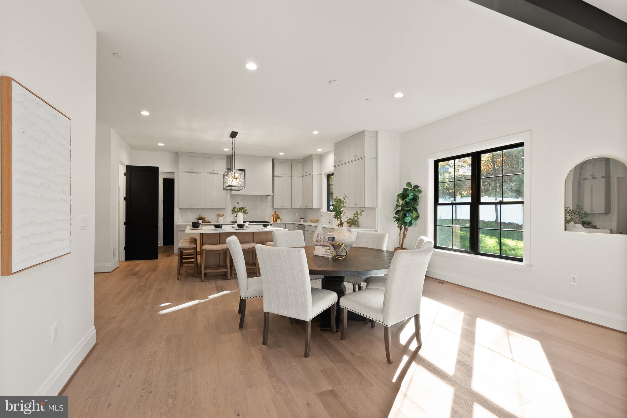 7806 Carteret Road Bethesda, MD 20817 - Photo 22 of 58 a view of a dining room with furniture and window
