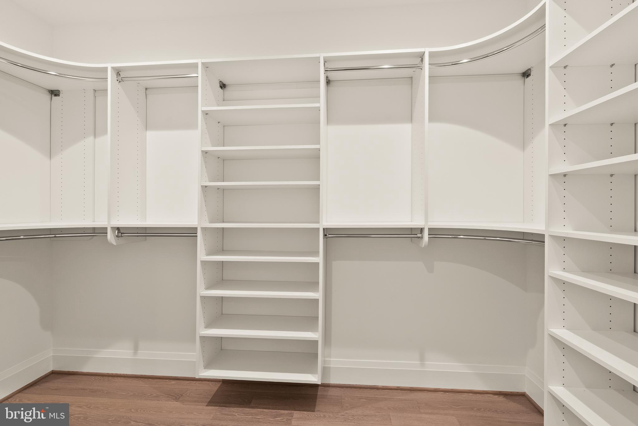 7806 Carteret Road Bethesda, MD 20817 - Photo 44 of 58 a view of walk in closet with empty racks