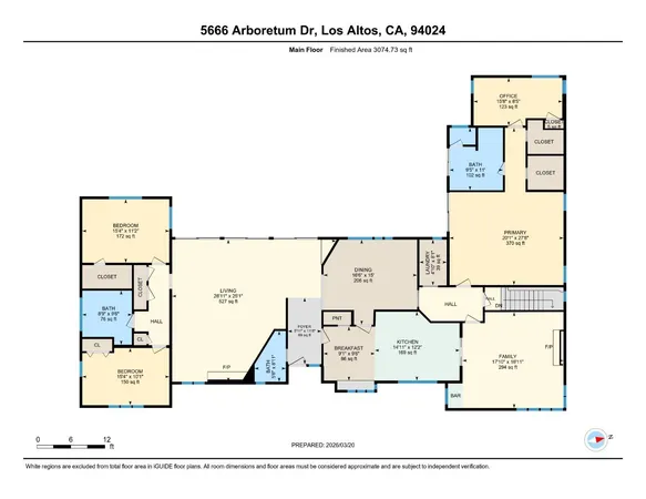 $4,680,000 | 5666 Arboretum Drive, Los Altos, CA 94024