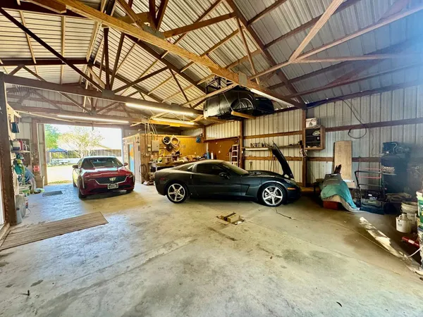 a view of a cars parking space