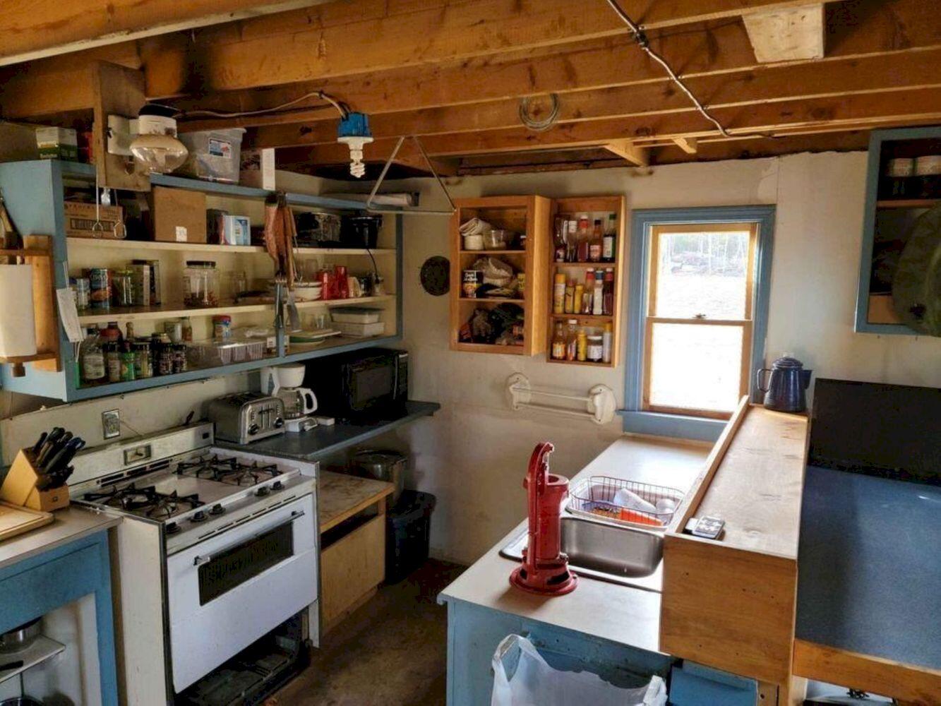 241 Pullen Corner Road North Anson, ME 04958 - Photo 4 of 19 1Cabin 1 kitchen