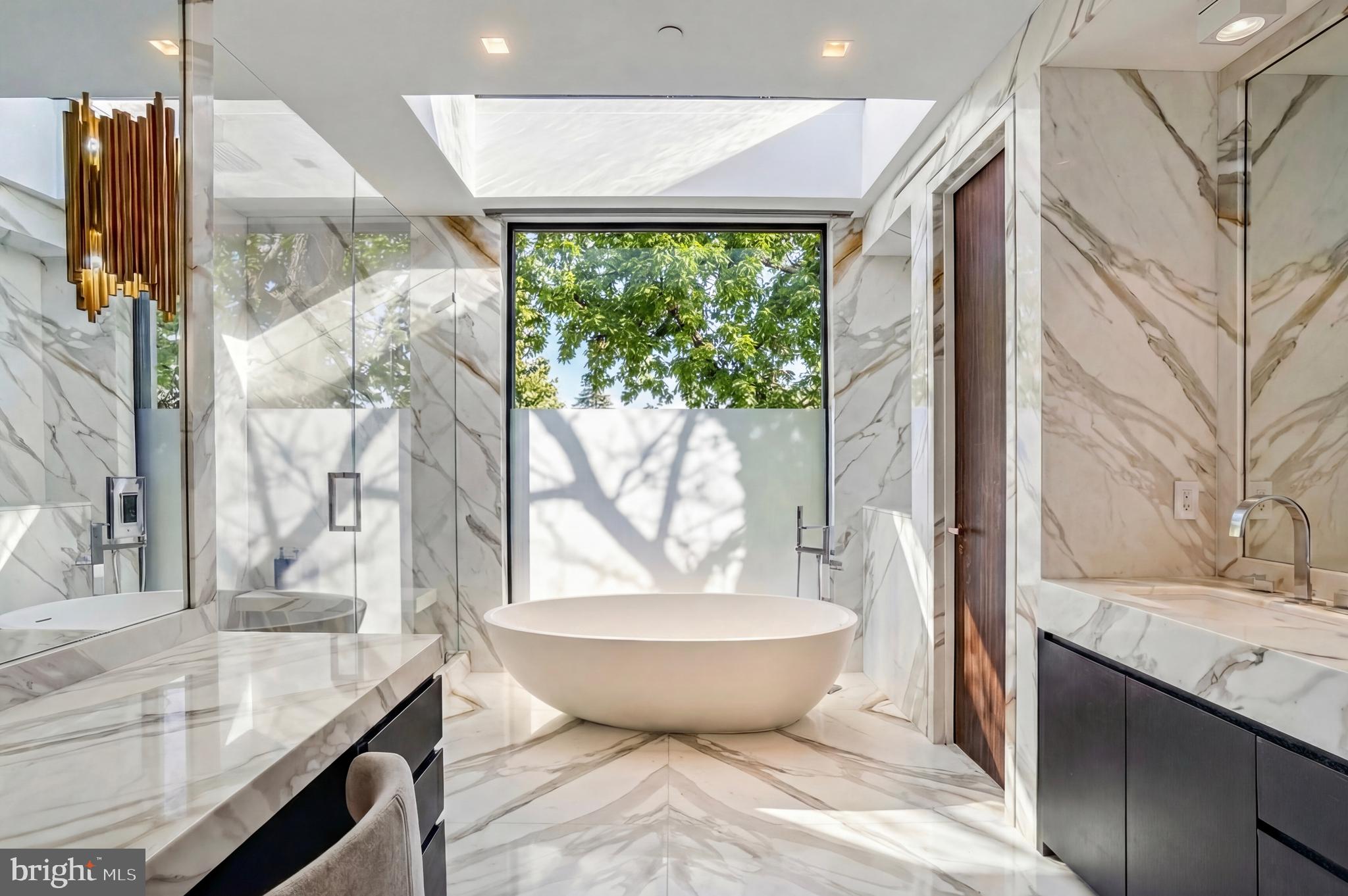 2709 36th Street Northwest Washington, DC 20007 - Photo 26 of 50 a view of a bathtub and a sink