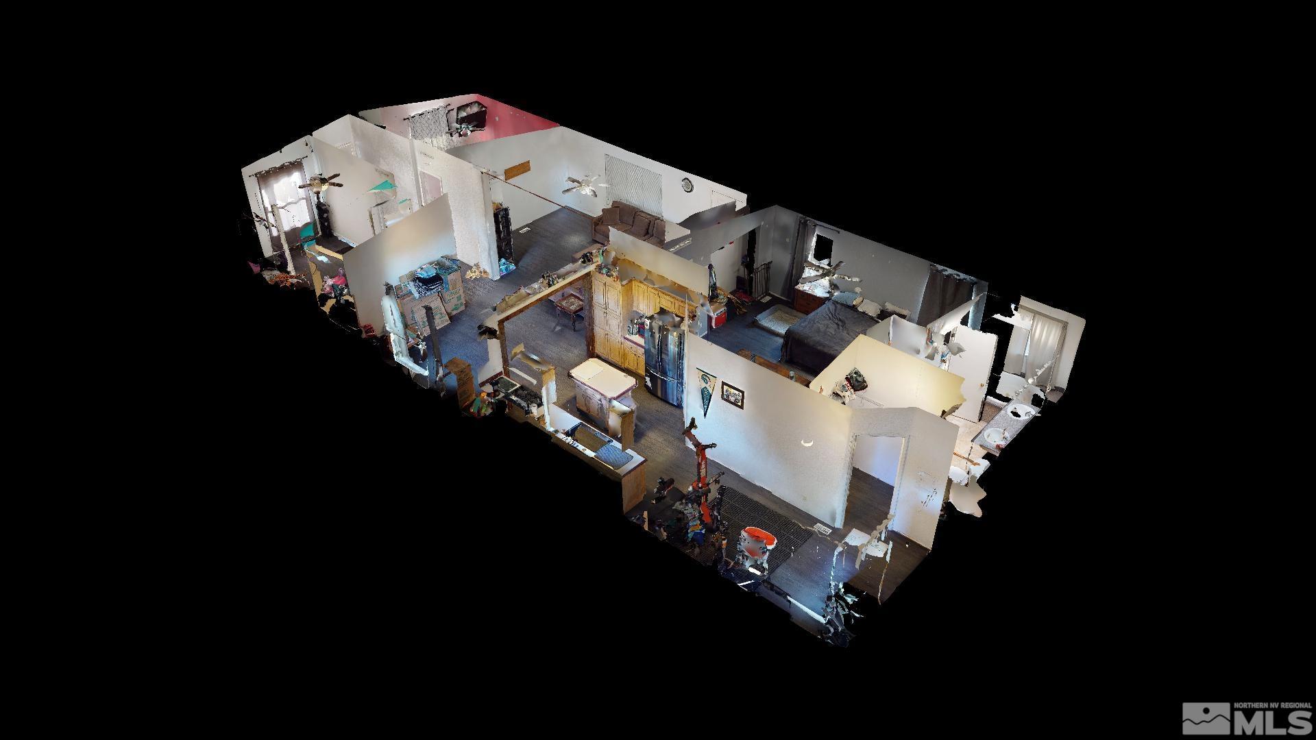 230 Danforth Drive Sun Valley, NV 89433 - Photo 28 of 28 an aerial view of a house with outdoor space and parking