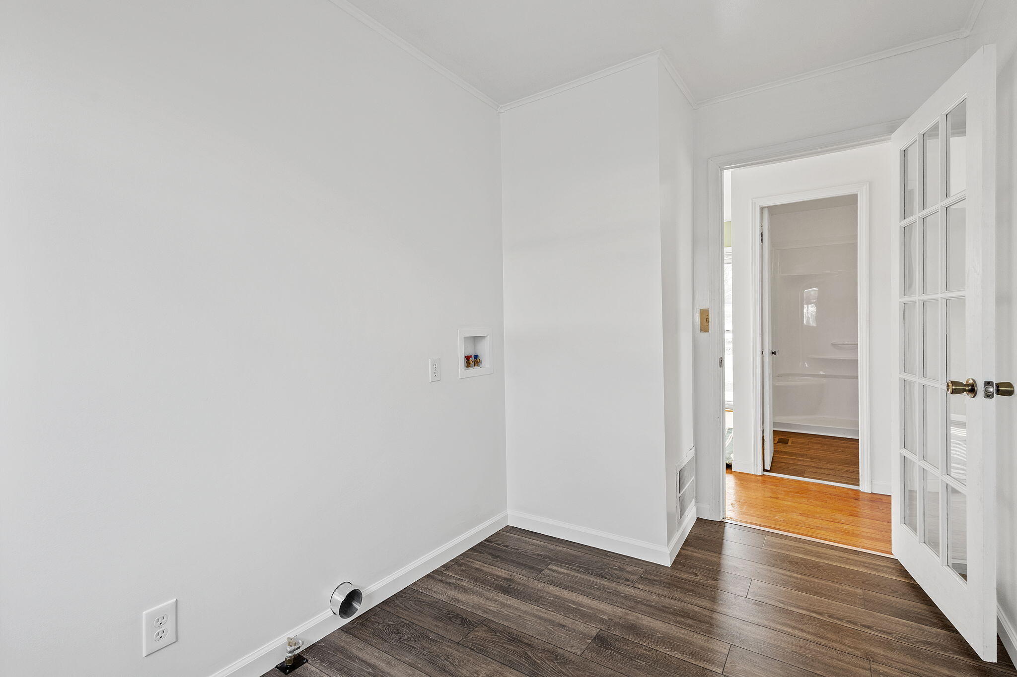 522 West Parks Drive Rensselaer, IN 47978 - Photo 24 of 29 a view of an empty room with wooden floor