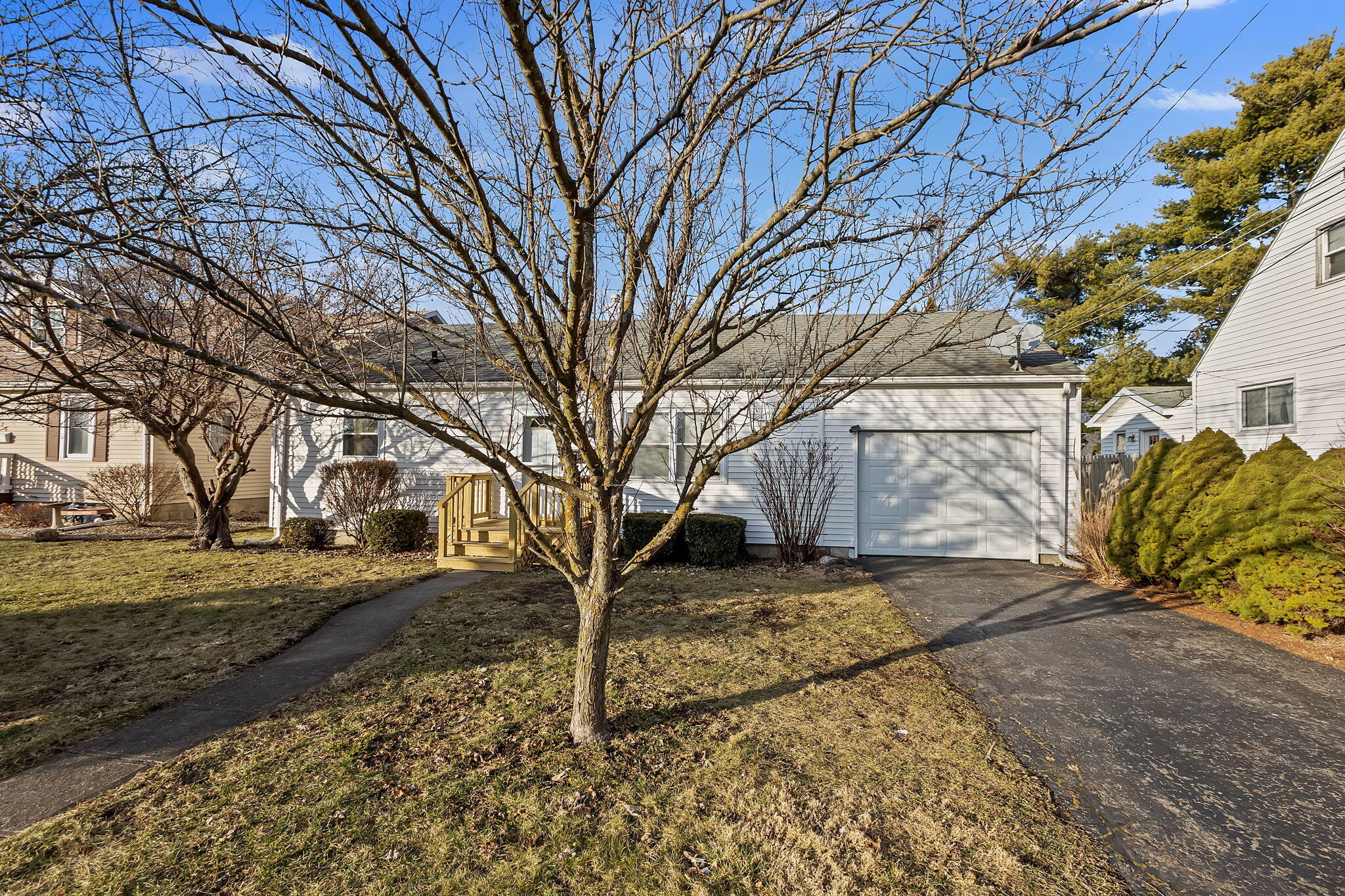 522 West Parks Drive Rensselaer, IN 47978 - Photo 3 of 29 a view of a yard with a tree