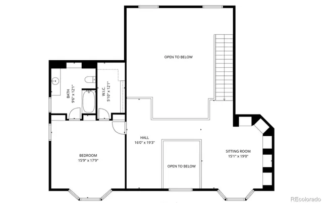 a picture of a floor plan