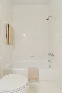 a view of a lake with a city