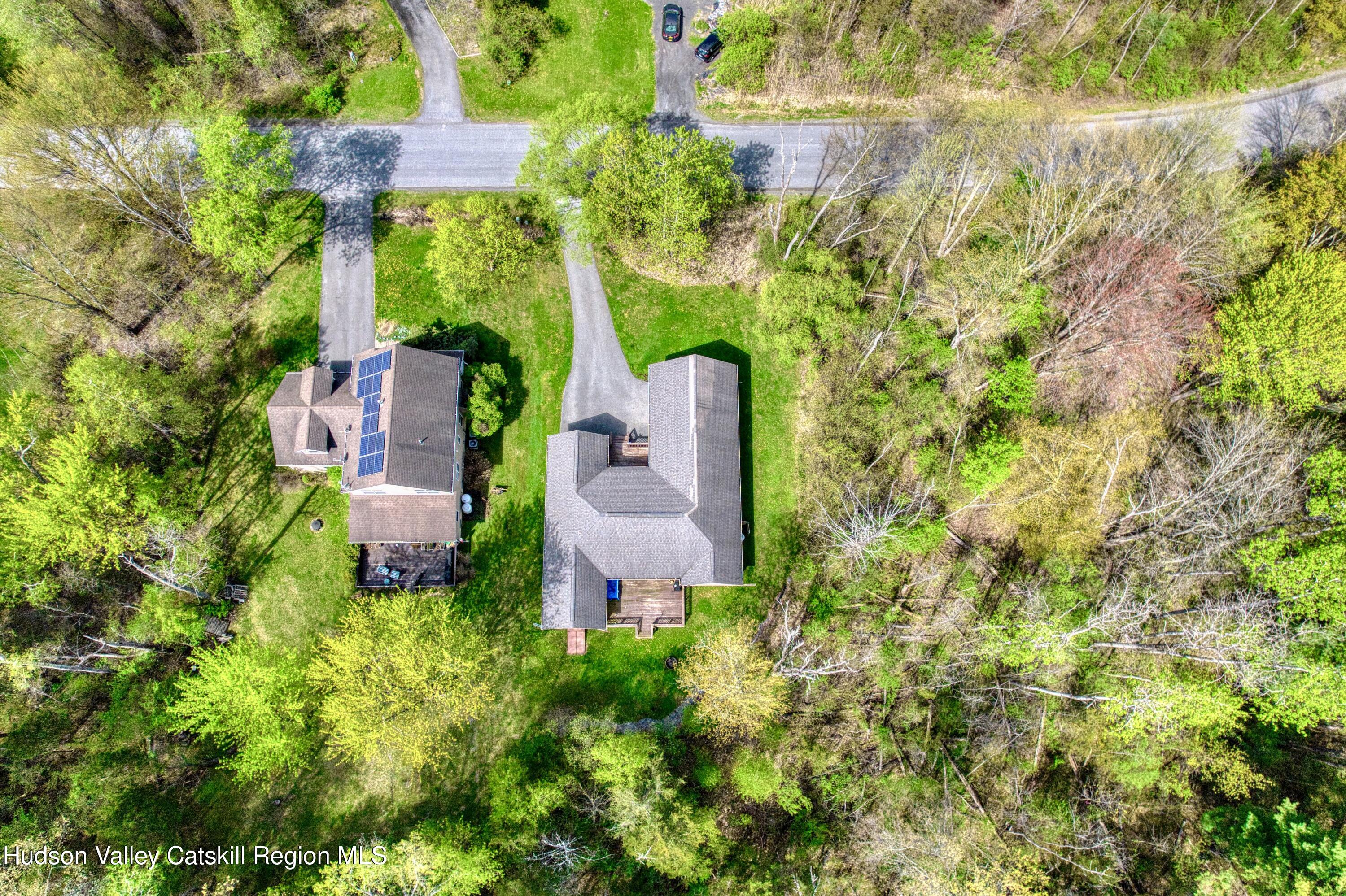 996 Sleepy Hollow Road Athens, NY 12015 - Photo 29 of 32 an aerial view of a house with a yard