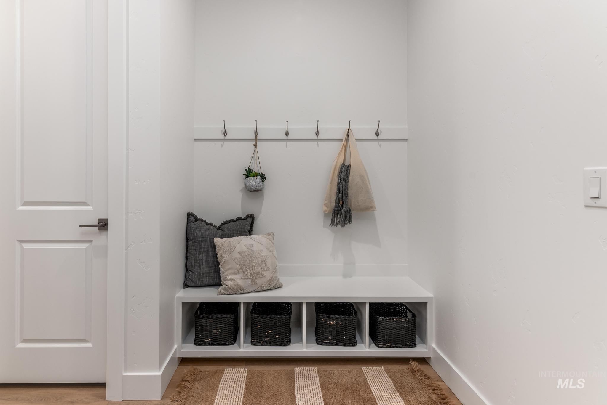 3612 North Pindall Way Star, ID 83669 - Photo 11 of 12 Mudroom featuring baseboards and light wood finished floors