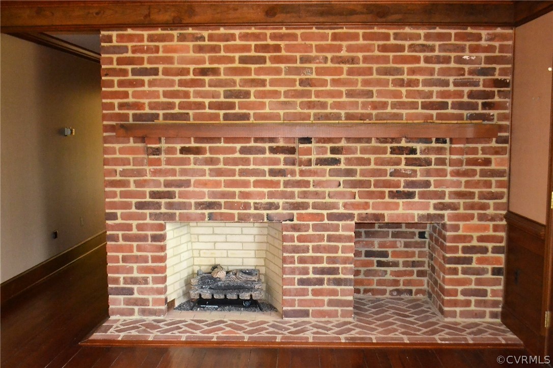 11731 Chalkley Road Chester, VA 23831 - Photo 9 of 36 Den fireplace.