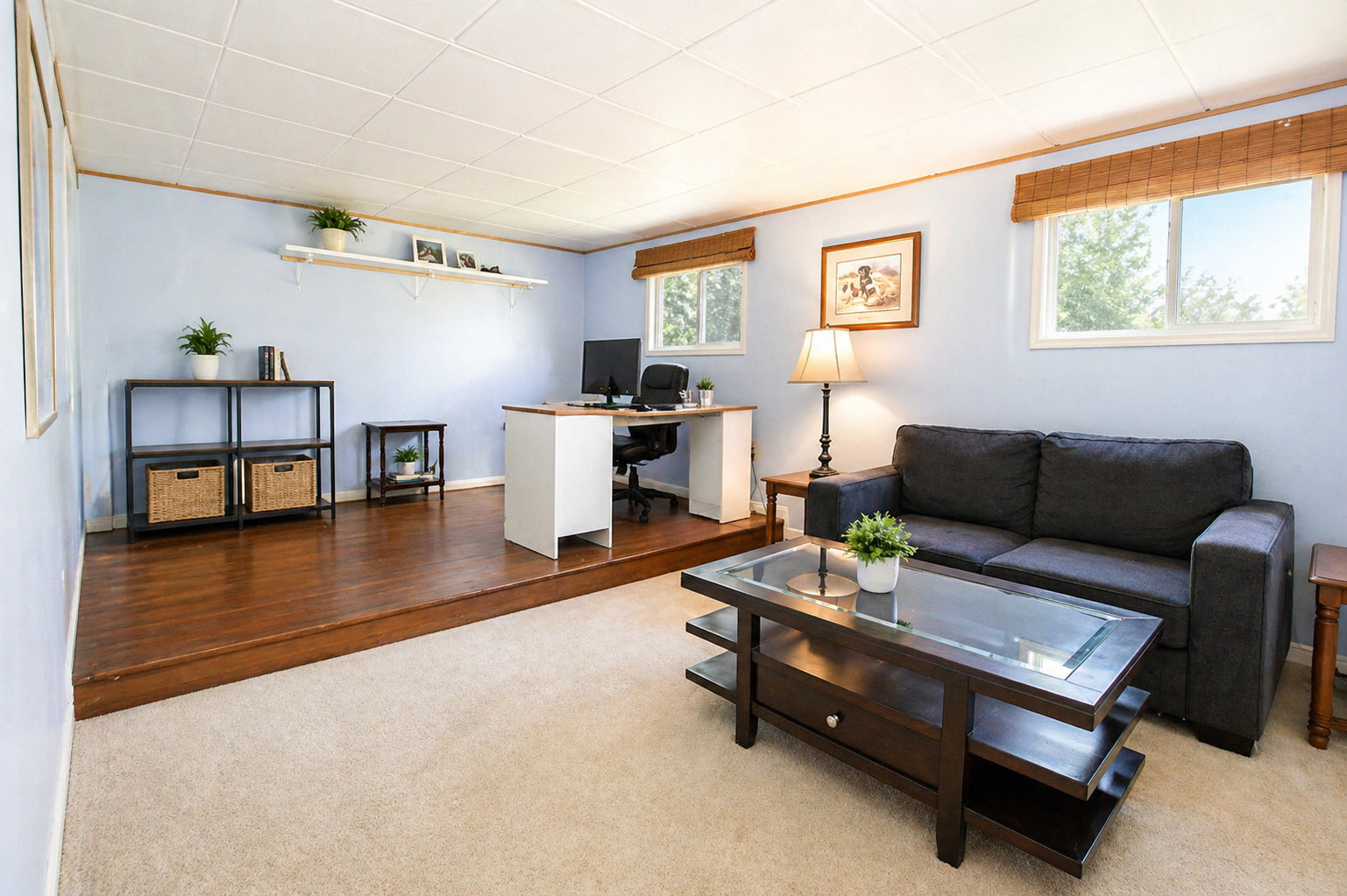 3206 Hunter Path McHenry, IL 60050 - Photo 7 of 13 a living room with furniture and a wooden floor