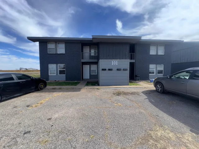 a view of a car garage