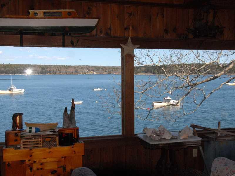 949 Cundy's Harbor Road Harpswell, ME 04079 - Photo 7 of 22 Living Room. Easterly living room view