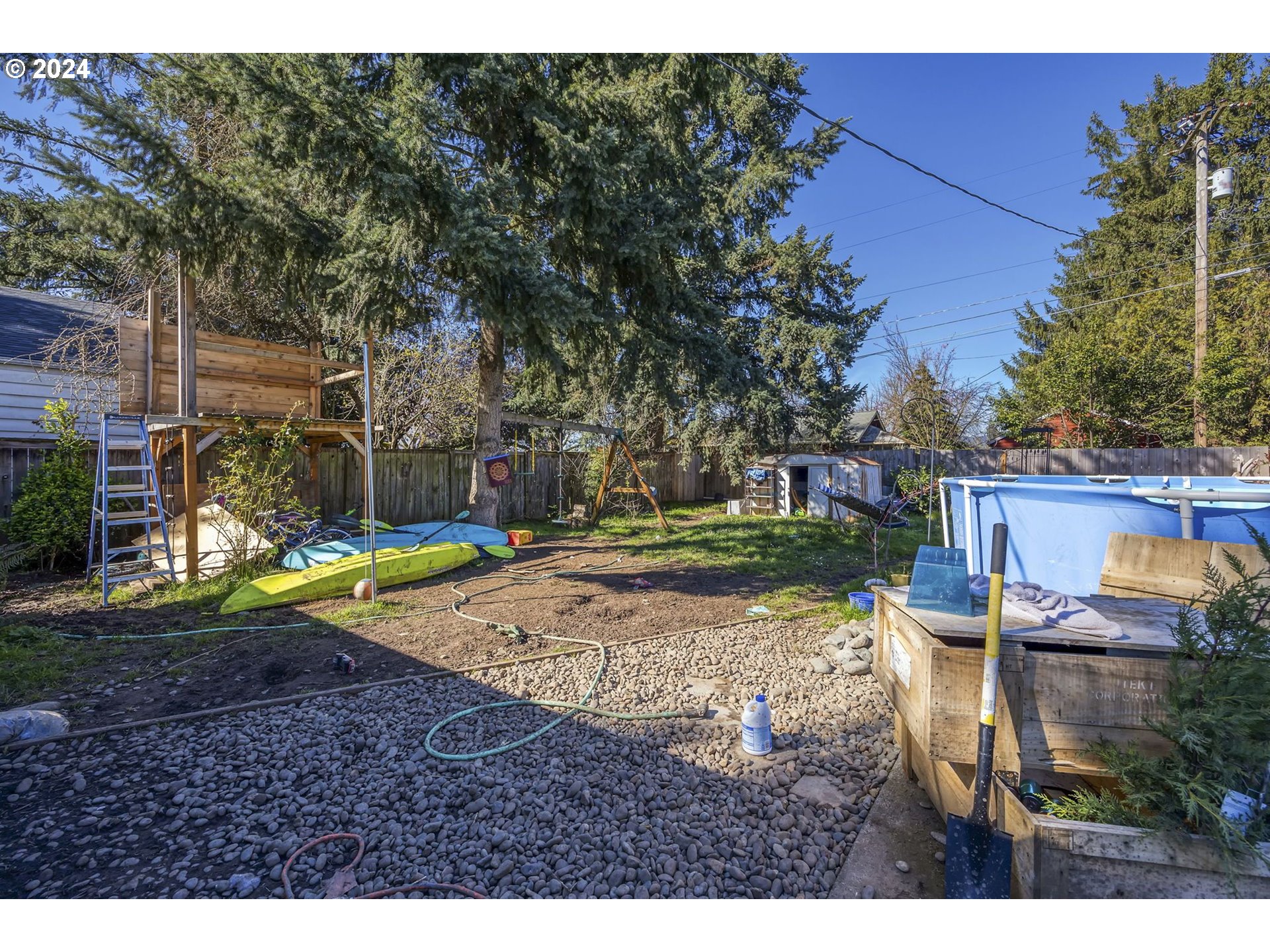 922 M Street Springfield, OR 97477 - Photo 18 of 18 a view of backyard of house with green space
