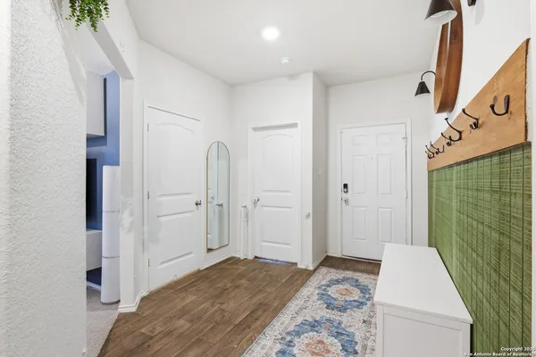 a bathroom with a sink and a shower