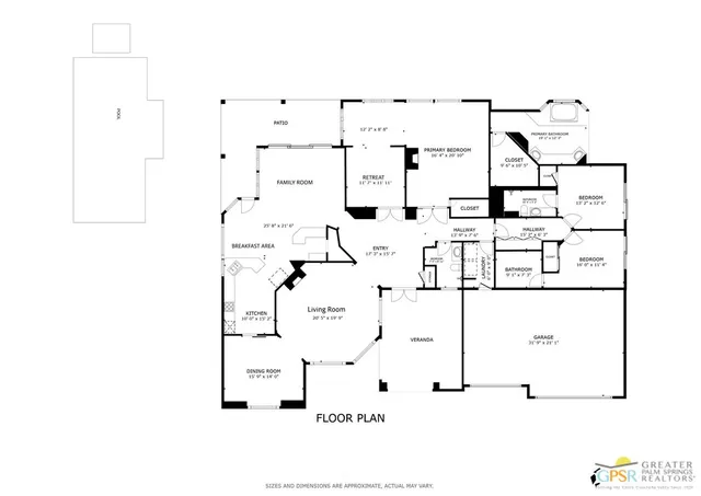 $1,225,000 | 36630 Palm Court, Rancho Mirage, CA 92270
