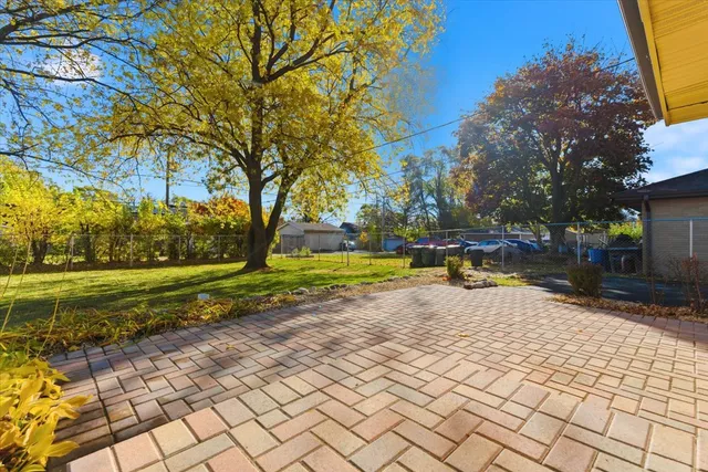 a view of swimming pool with trees