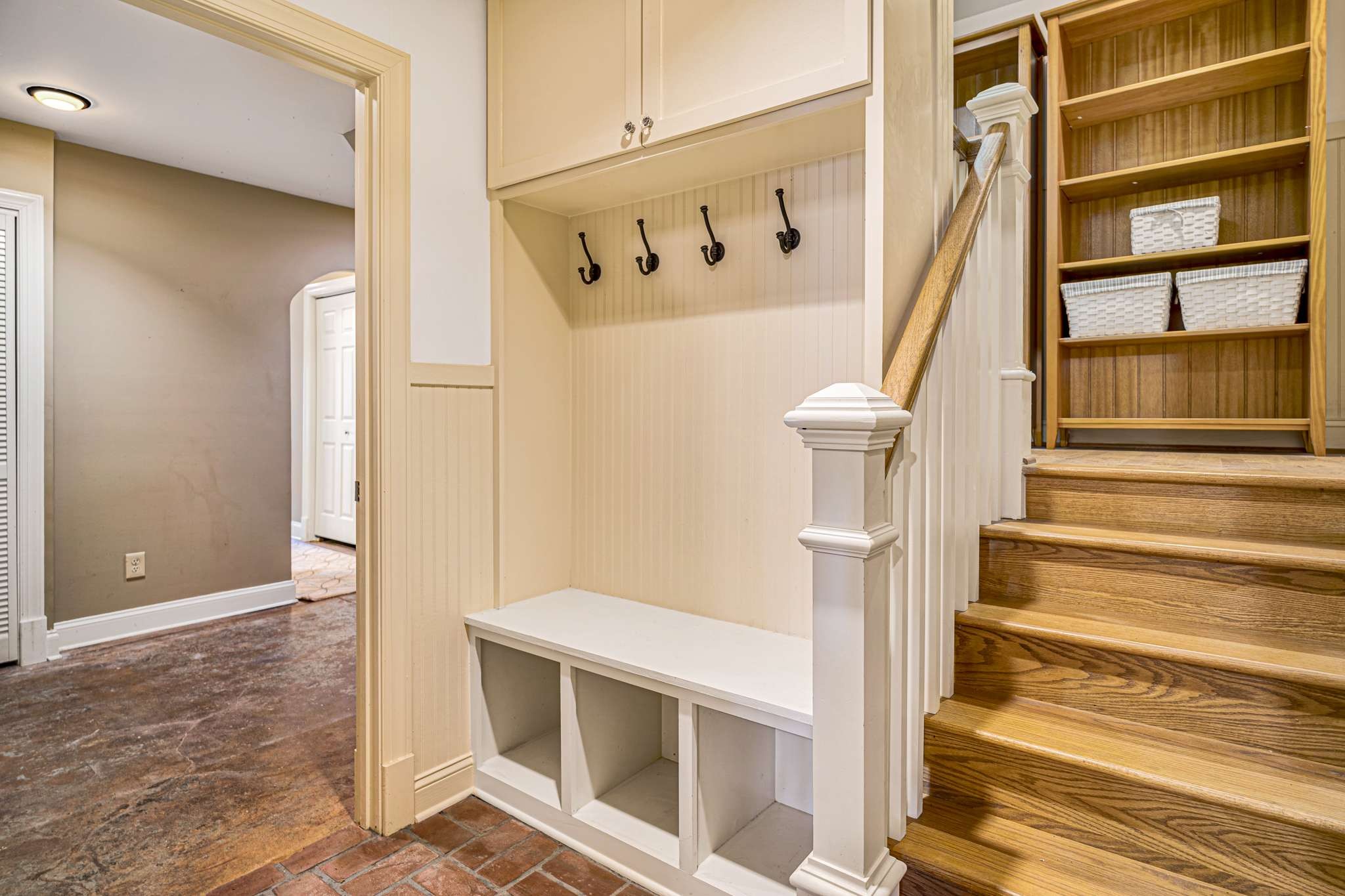 3002 Overlook Drive Nashville, TN 37212 - Photo 31 of 46 a view of an entryway with staircase