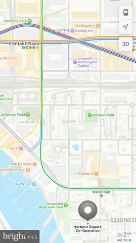 $317,000 | 510 N Street Southwest, Unit N625, Washington, DC 20024