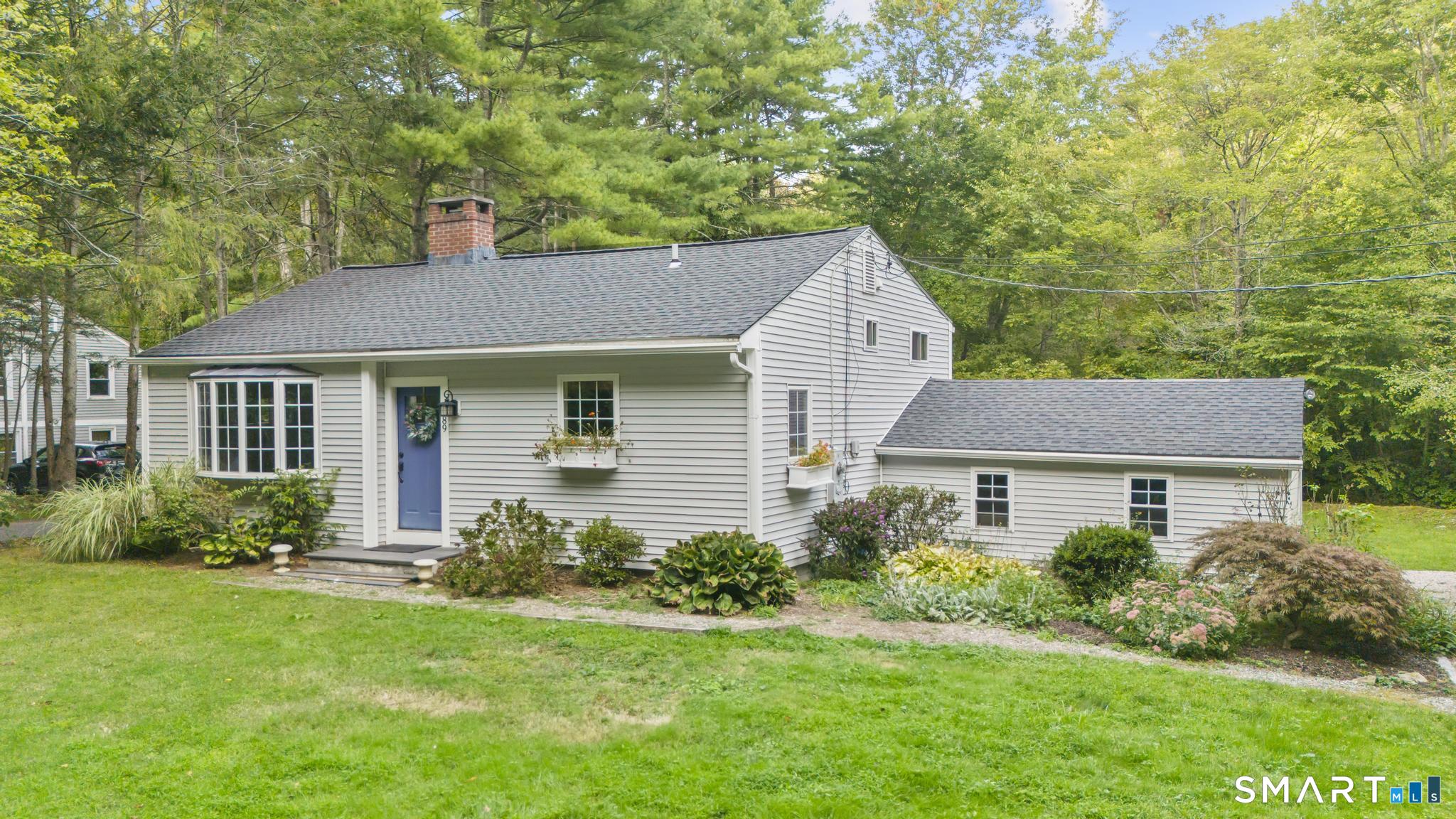 89 Book Hill Road Essex, CT 06426 - Photo 2 of 40 a aerial view of a house next to a yard