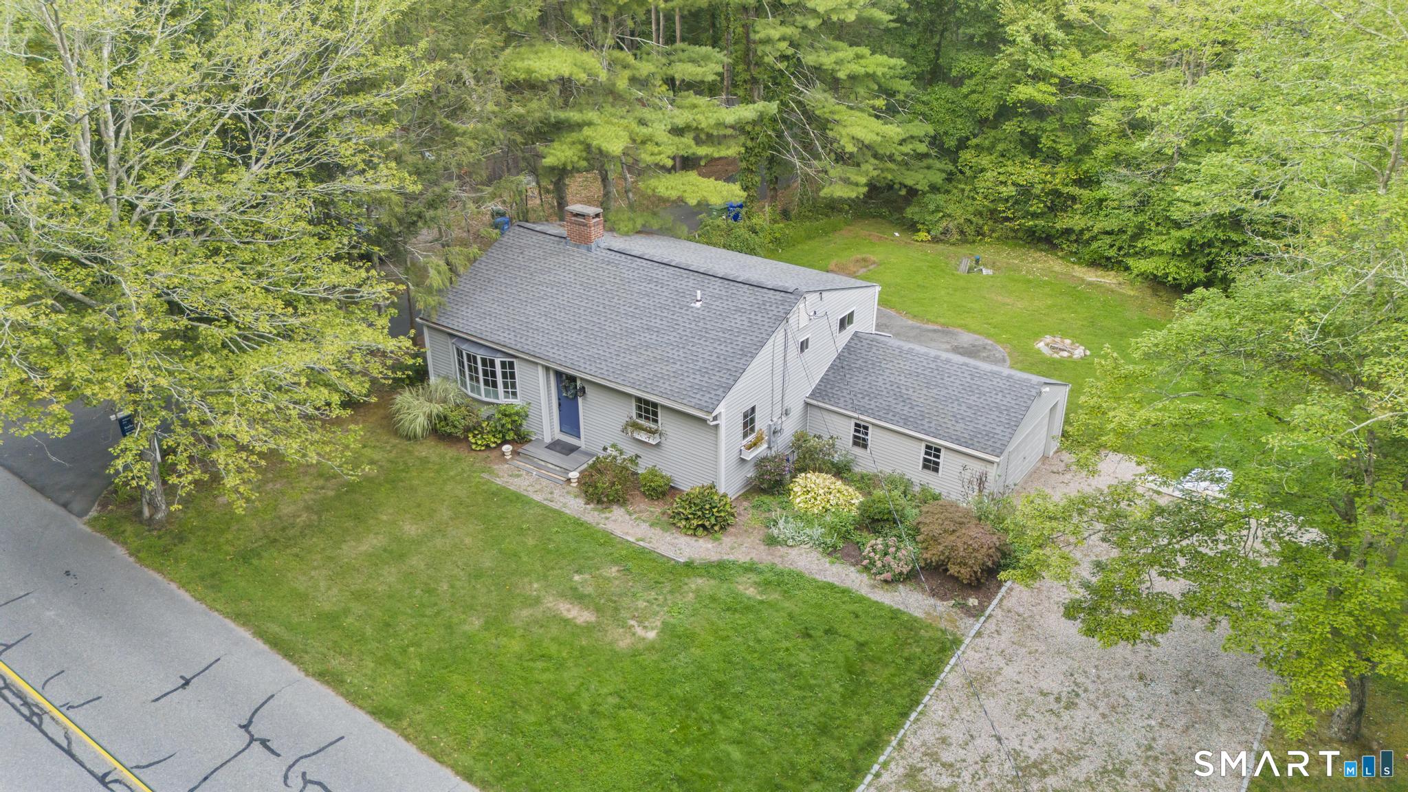 89 Book Hill Road Essex, CT 06426 - Photo 8 of 40 an aerial view of a house