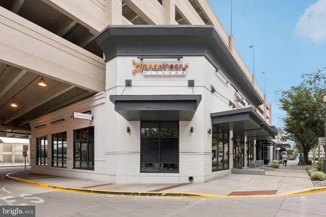 a view of a building with a entrance