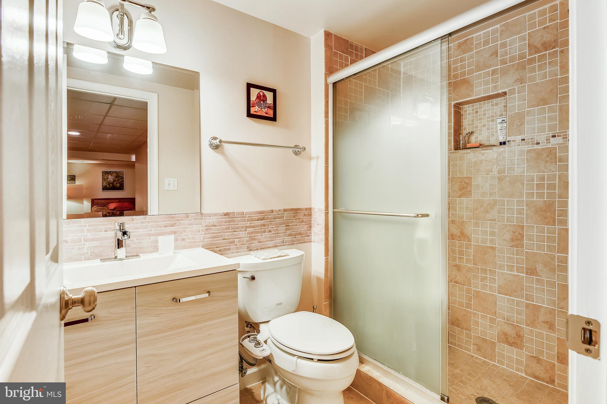 1041 Windrush Lane, Unit 6 Sandy Spring, MD 20860 - Photo 24 of 28 Fully updated full bath at lower level