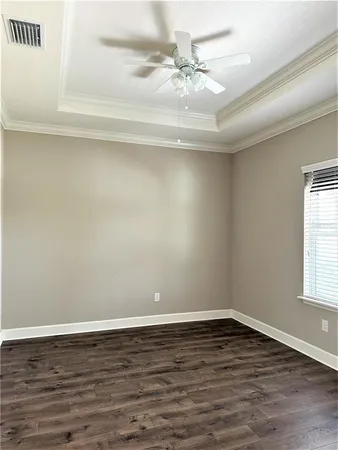 wooden floor in an empty room