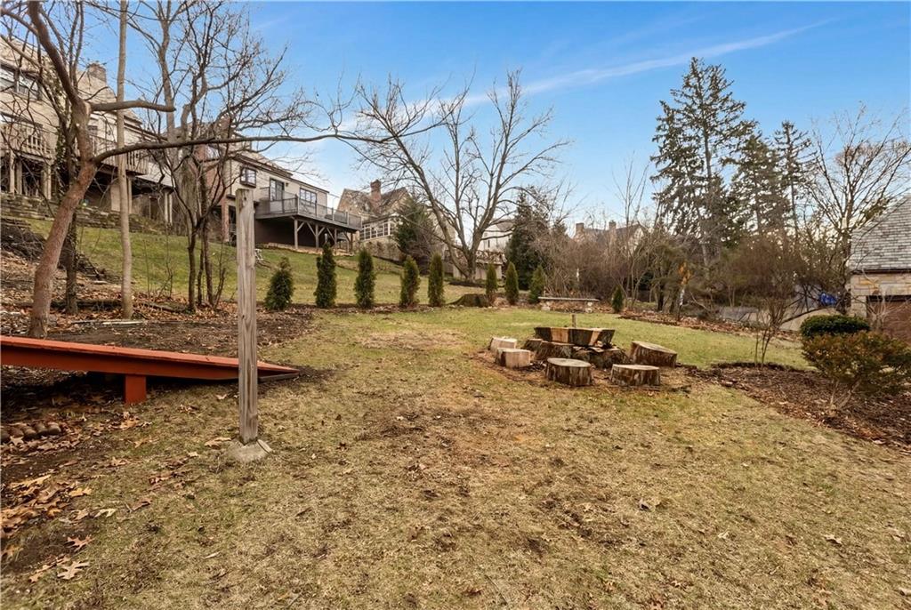 1355 Washington Road Pittsburgh, PA 15228 - Photo 45 of 49 Large trees were removed in the backyard.