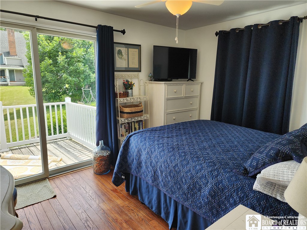 2642 Shadyside Road Mina, NY 14736 - Photo 22 of 31 First floor main bedroom with side deck