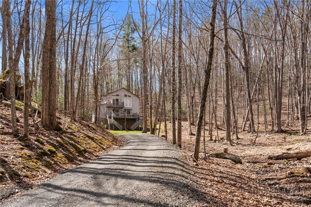 271 Quail Hollow Road Crumpler, NC 28617 - Photo 28 of 30 a view of outdoor space with garden