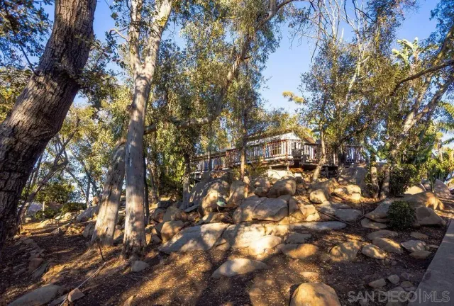 a view of outdoor space with seating area