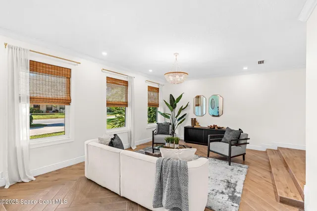 a workspace with furniture and window