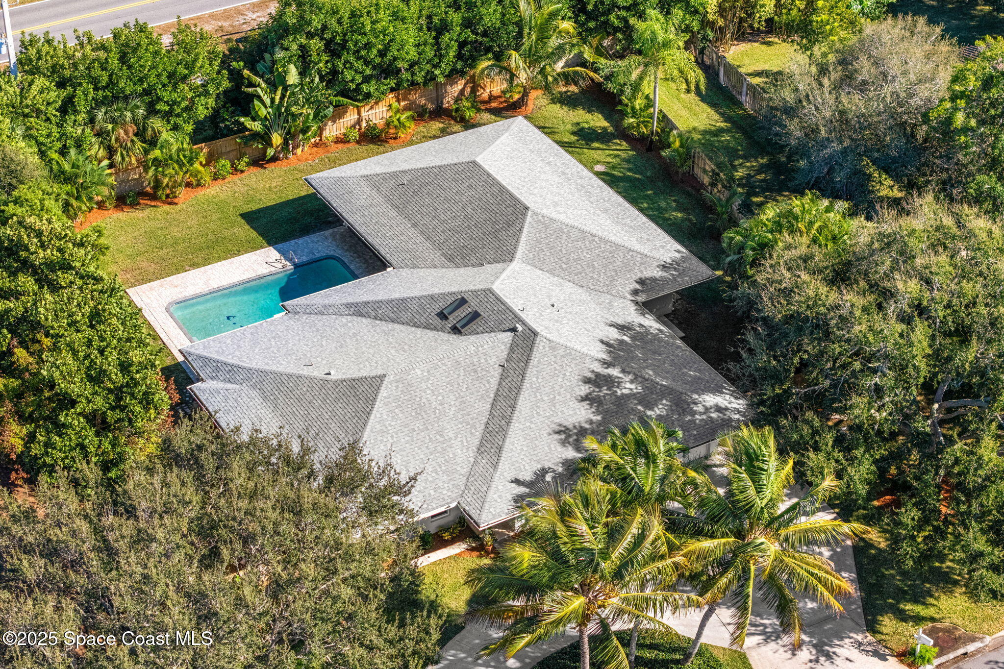 1750 Shore View Drive Indialantic, FL 32903 - Photo 69 of 72 Private Lushly Landscaped Yard