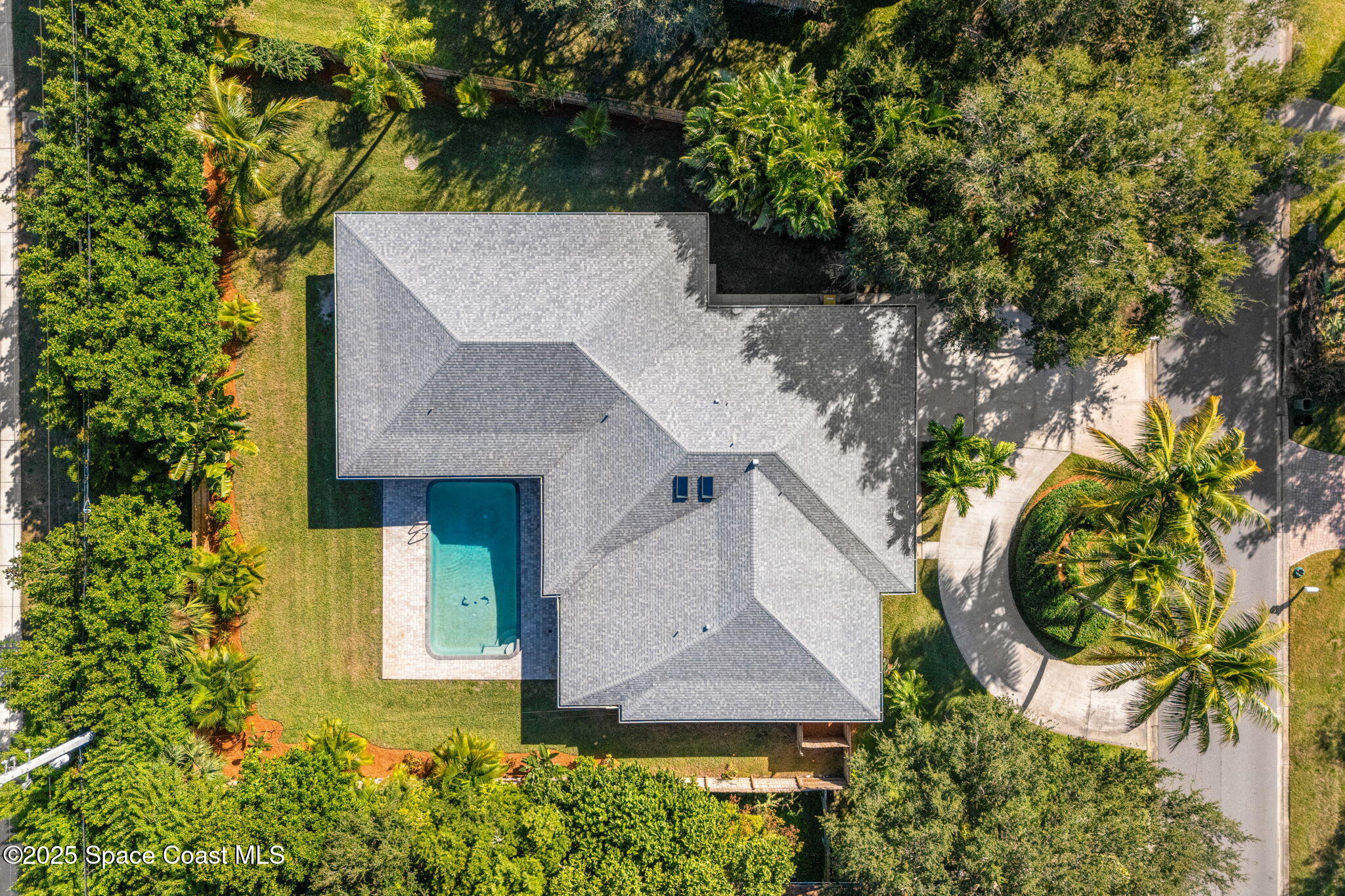 1750 Shore View Drive Indialantic, FL 32903 - Photo 70 of 72 Private Lushly Landscaped Yard