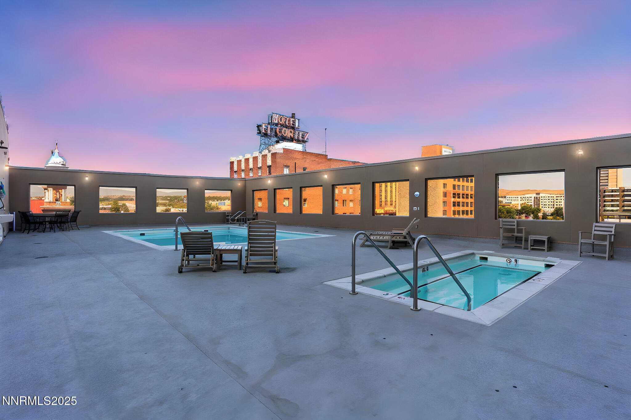 200 West 2nd Street, Unit 502 Reno, NV 89501 - Photo 29 of 35 a roof deck with table and chairs