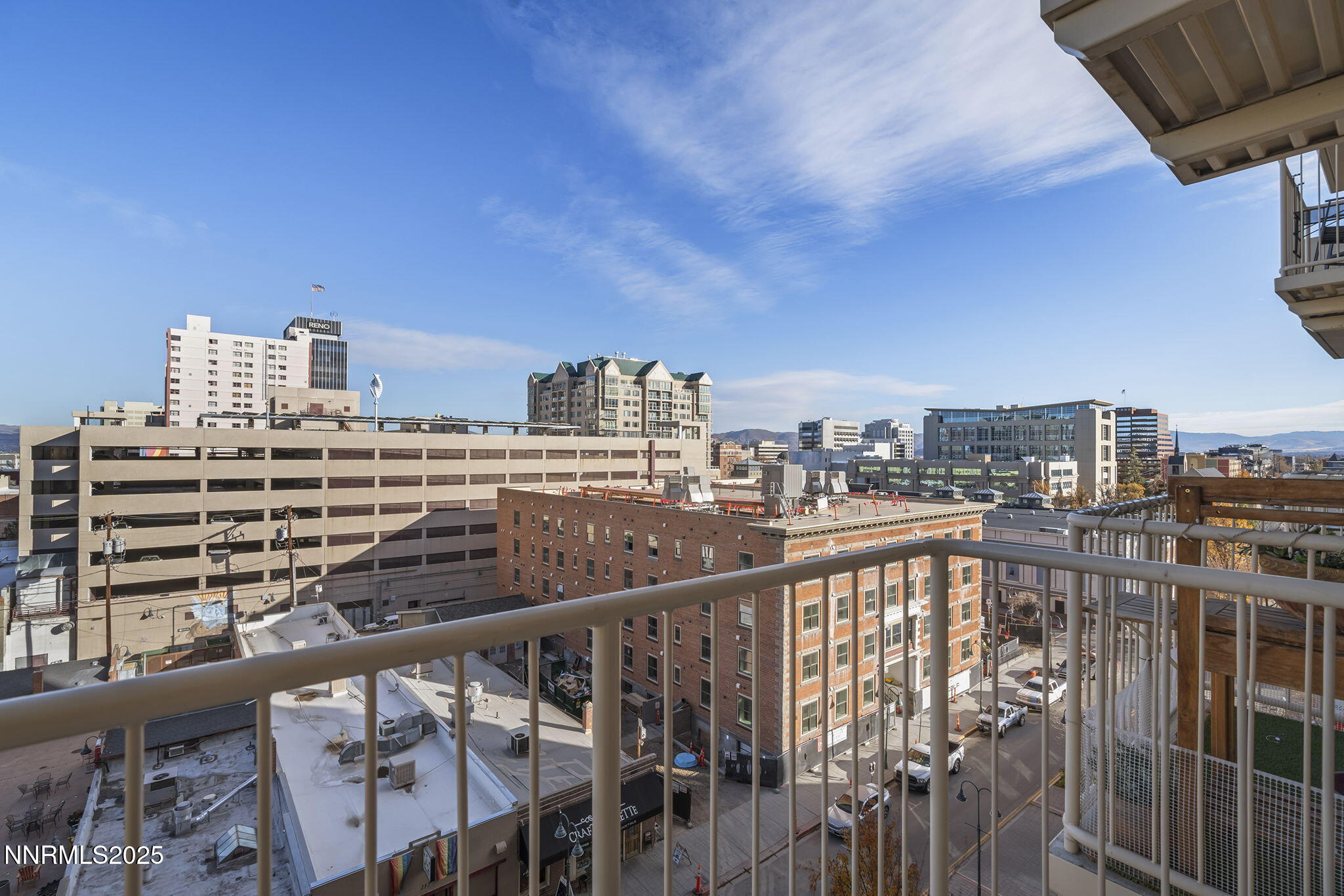 200 West 2nd Street, Unit 502 Reno, NV 89501 - Photo 3 of 35 a view of a city skyline from a balcony