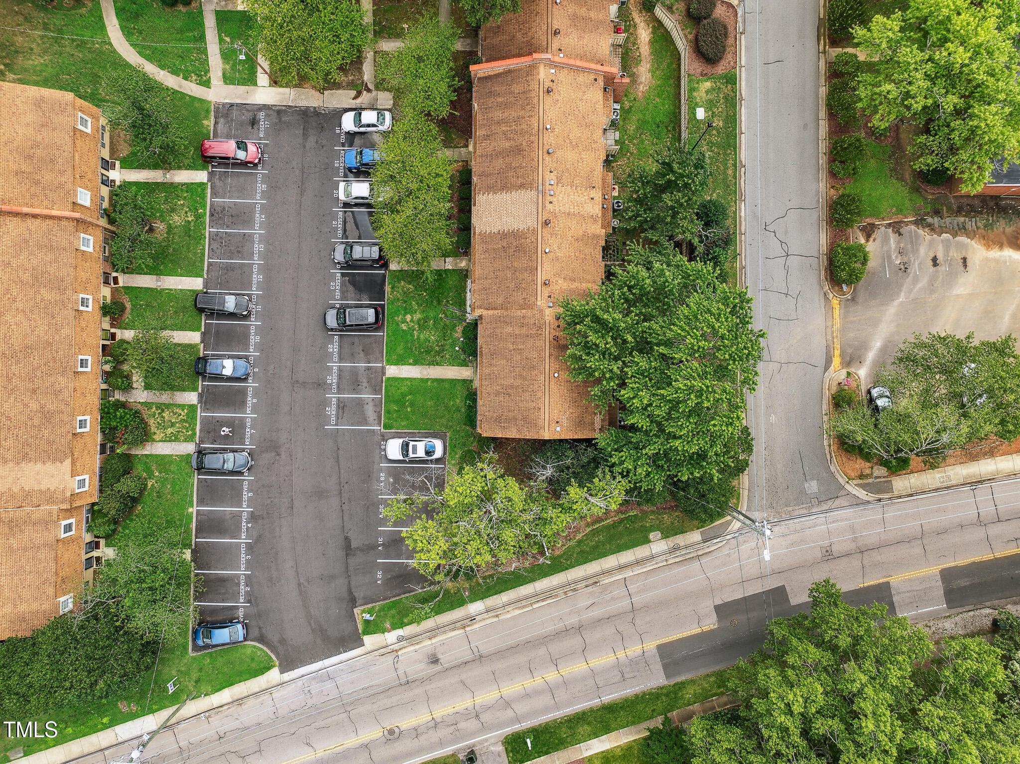 149 Jones Franklin Road, Unit A Raleigh, NC 27606 - Photo 17 of 21 Aerial View