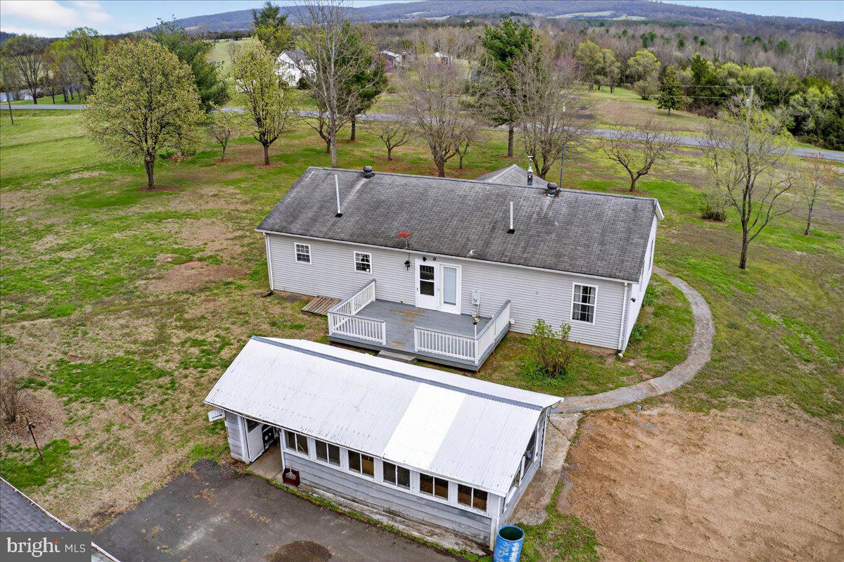 28042 Rapidan Road Rapidan, VA 22733 - Photo 65 of 72 an aerial view of a house with garden space and outdoor seating