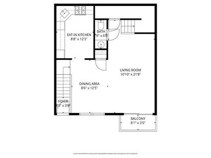 a picture of a bench in front of a wall