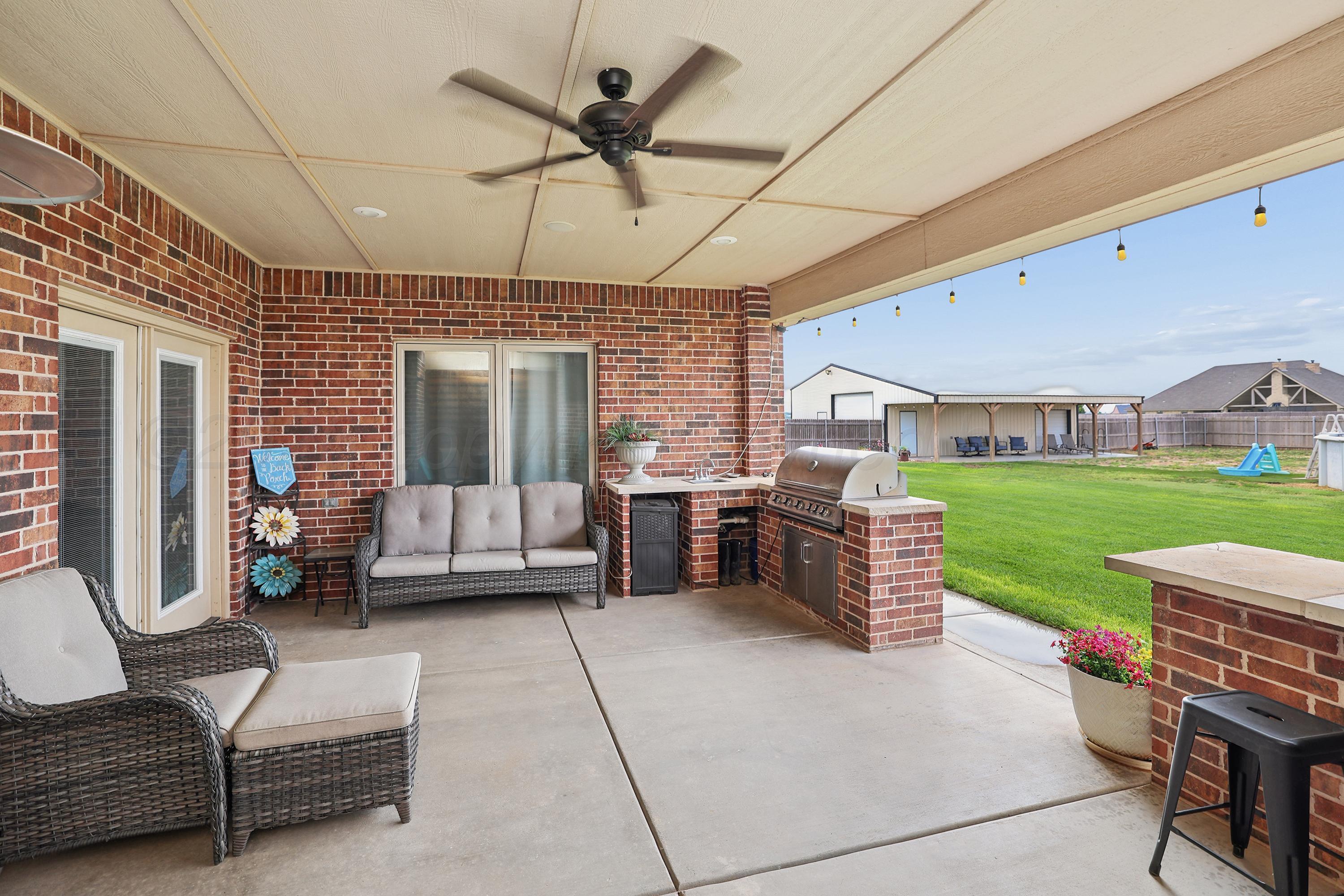 9525 Hey Jude Lane Amarillo, TX 79119 - Photo 31 of 37 39-Back Patio
