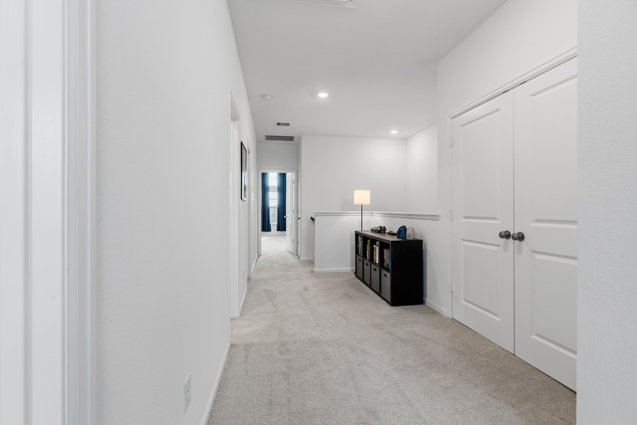 12902 Rio Medina Trail Cypress, TX 77433 - Photo 26 of 50 View of the landing looking into the primary suite.