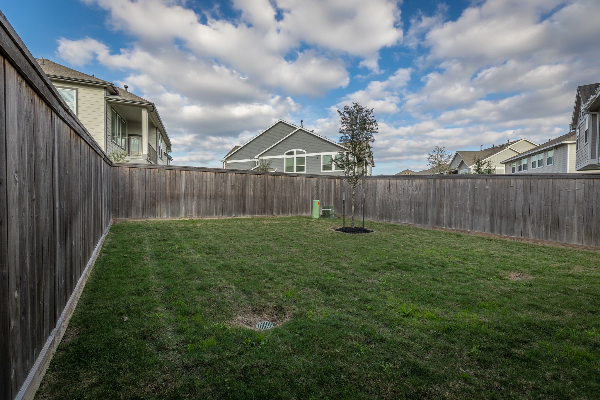 12902 Rio Medina Trail Cypress, TX 77433 - Photo 40 of 50 No direct back neighbors just wide open sky ! Backyard has a French drain !
