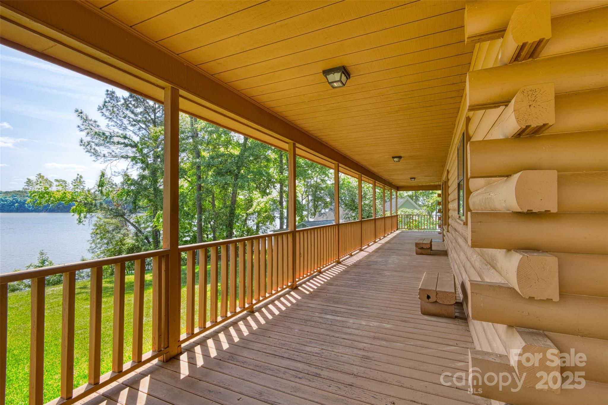 993 Jackson Road Fort Lawn, SC 29714 - Photo 12 of 48 a view of a balcony with wooden floor