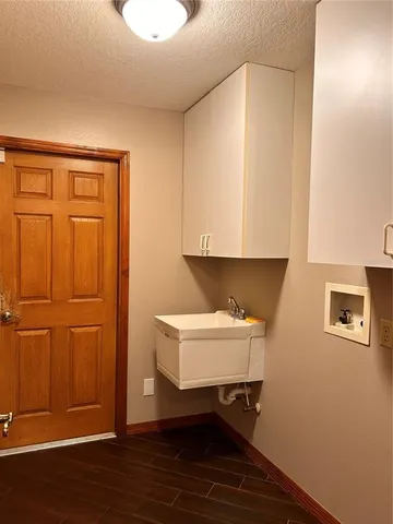 a room with a table and chair