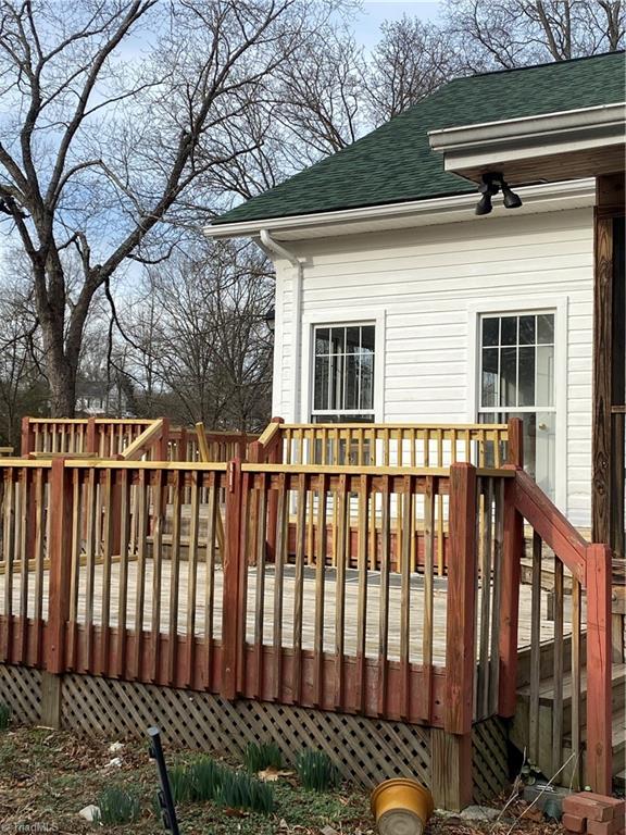 363 Periwinkle Road Eden, NC 27288 - Photo 24 of 39 Outside view back deck