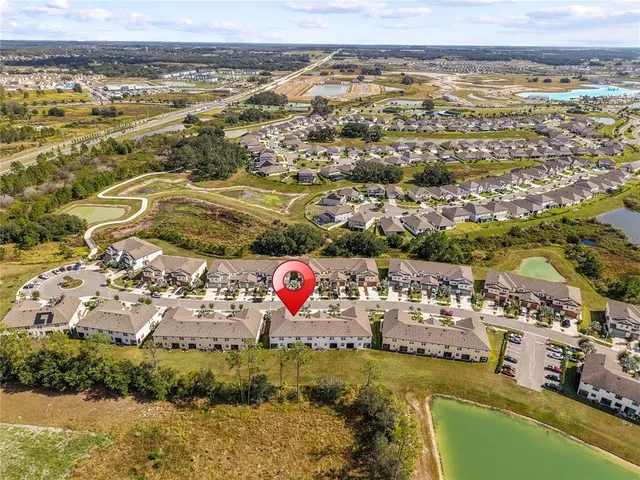 a view of a swimming pool with an ocean view