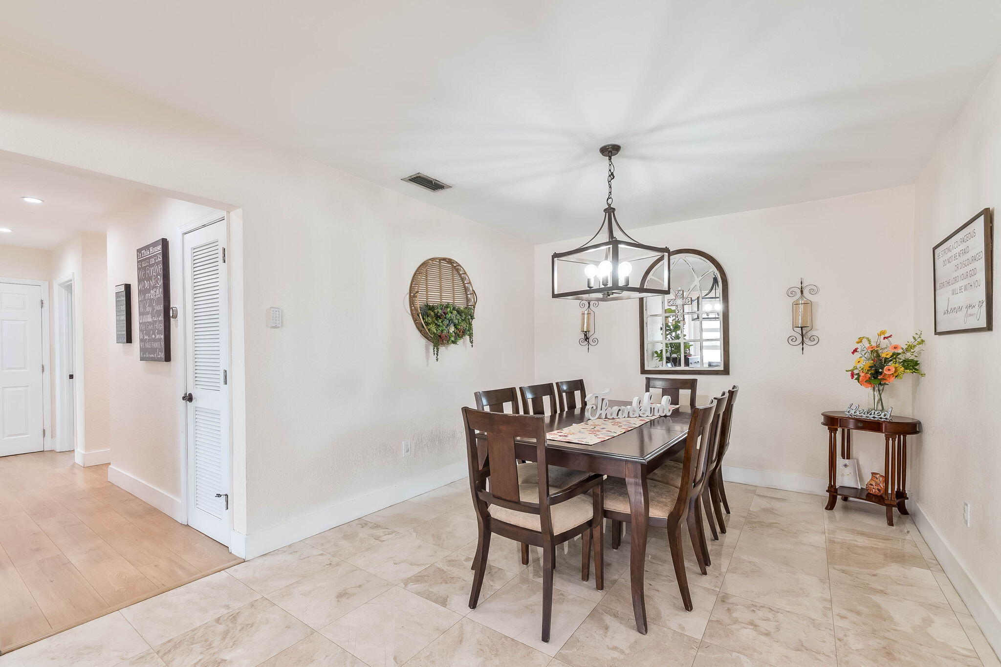 6231 Southwest 94th Avenue Miami, FL 33173 - Photo 6 of 47 a view of a dining room with furniture and front door