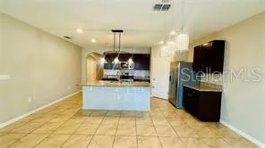 a view of living room with a flat screen tv